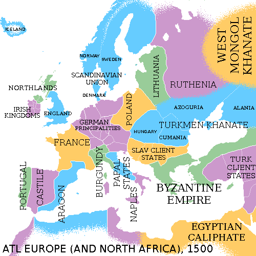ATL EUROPE (AND NORTH AFRICA), 1500