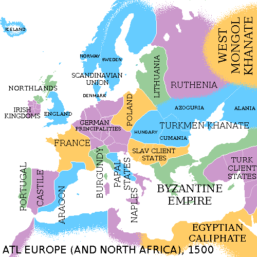 ATL EUROPE (AND NORTH AFRICA), 1500